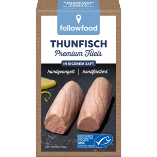 Premium Thunfisch Filets in eigenem Saft
