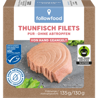 Thunfisch Filets pur & nicht abgetropft