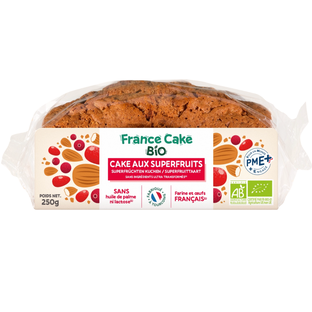 Cakes aux super fruits baie de goji, cranberry et amandes bio