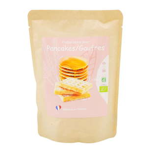 Préparation pour Gaufres ou Pancakes Bio