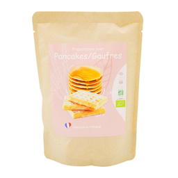 Préparation pour Gaufres ou Pancakes Bio