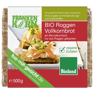 Bio Roggen Vollkornbrot