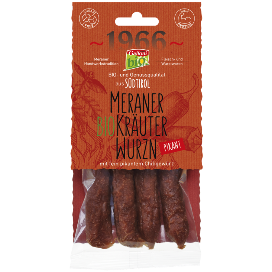 Bio Kräuterwurzn pikant, Karton 5 Stk.