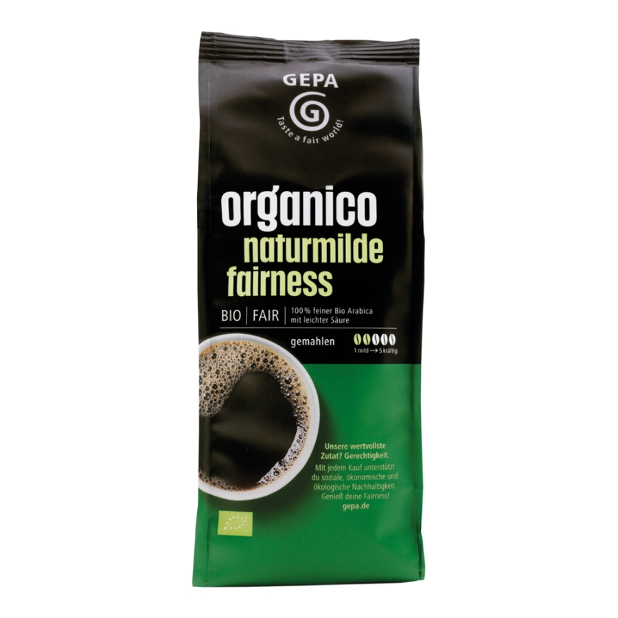 Bio Cafe Organico, gemahlen