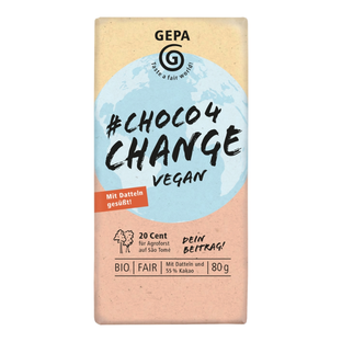 Bio Schokolade #Choco4Change Vegan