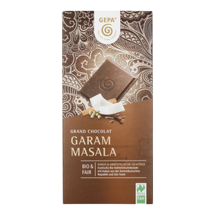 Bio Vollmilchschokolade Garam Masala