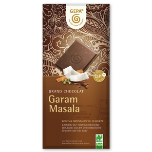 Bio Vollmilchschokolade Garam Masala