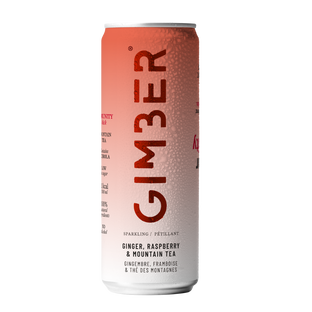 Boisson pétillante gingembre framboise bio