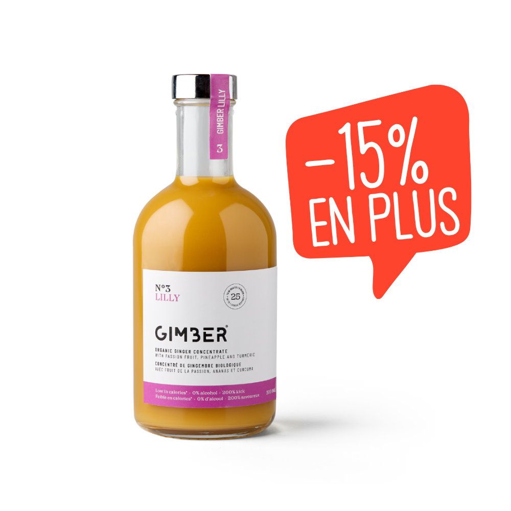 Concentré de gingembre n°3 Lilly passion ananas bio