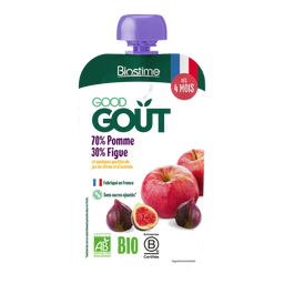 Gourde pomme figue bio (dès 4 mois) - 120g