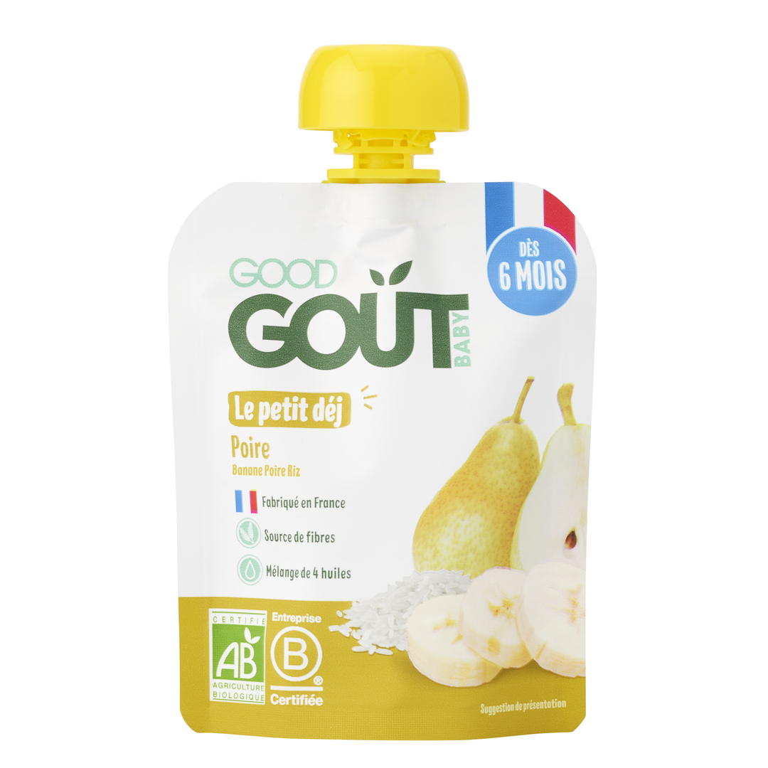 Le petit déj poire bio (dès 6 mois)