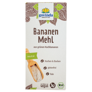 Bio Bananenmehl, glutenfrei