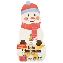 Bio Fruchtkugeln "Bodo Schneemann"