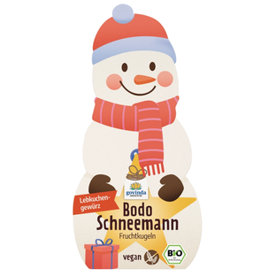 Bio Fruchtkugeln "Bodo Schneemann"