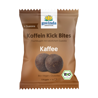 Bio Koffein Kick Bites Kaffee