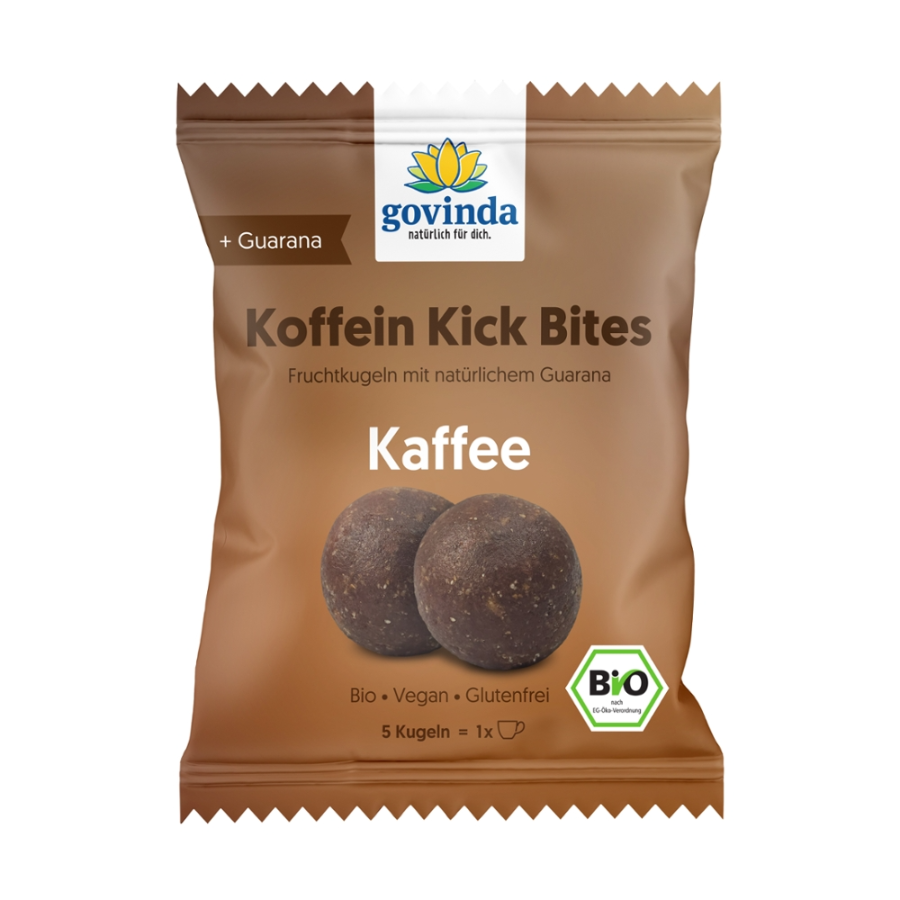 Bio Koffein Kick Bites Kaffee