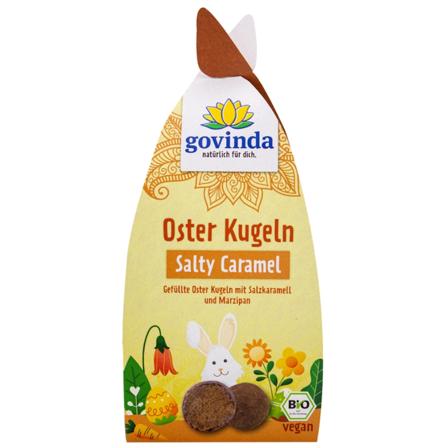 Bio Osterkugeln Salty Caramel, vegan