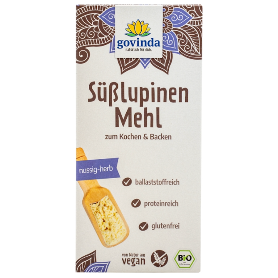 Bio Süßlupinen Mehl, glutenfrei