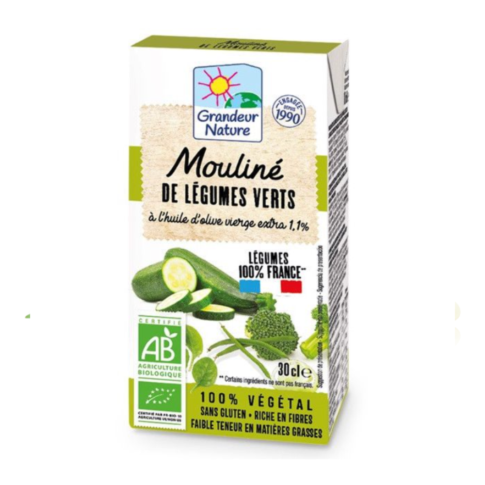 Mouliné légumes verts bio