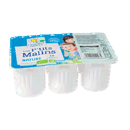 Ptits Malins - Fromage Frais Nature Bio