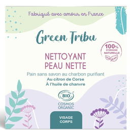 Pain au charbon nettoyant peau nette bio