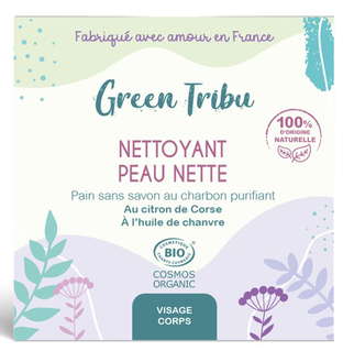 Pain au charbon nettoyant peau nette bio