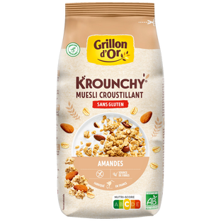 Krounchy amandes sans gluten bio