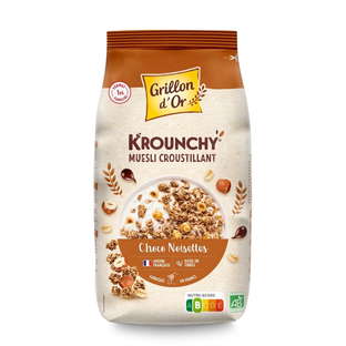 Krounchy chocolat noisette bio