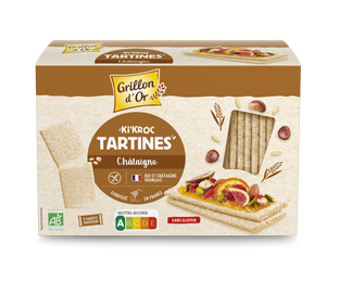 Tartines Ki'Kroc Châtaigne Bio