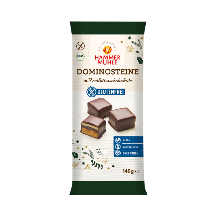 Bio Dominosteine, vegan & glutenfrei