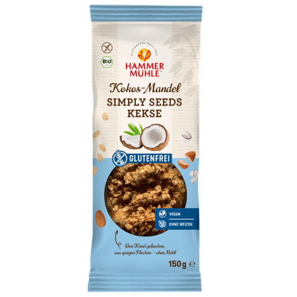 Bio Kekse Kokos Mandel, glutenfrei