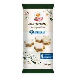 Bio Zimtsterne, glutenfrei