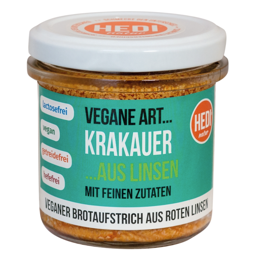Bio Vegane Art Krakauer mit feinen Zutaten