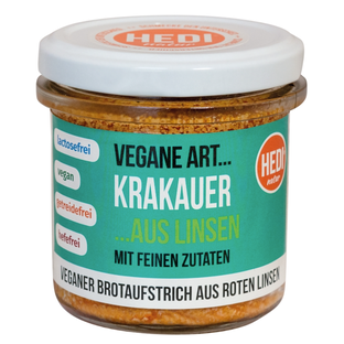Bio Vegane Art Krakauer mit feinen Zutaten
