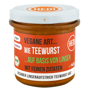 Bio Vegane Art Teewurst aus Linsen