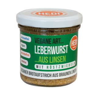 Bio Vegane Art Leberwurst mit Röstzwiebeln