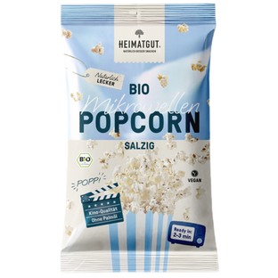 Bio Mikrowellen-Popcorn salzig