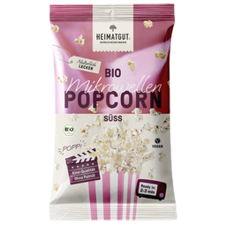 Bio Mikrowellen-Popcorn süß