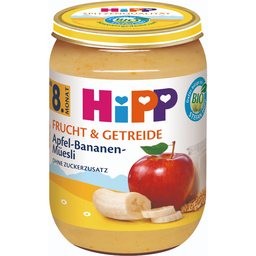 Bio Apfel, Banane & Müsli