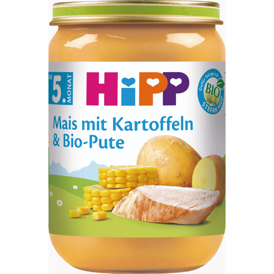 Bio Babymenü Kartoffelpüree & Pute