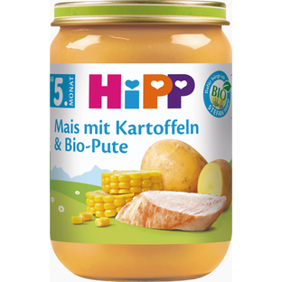 Bio Babymenü Kartoffelpüree & Pute