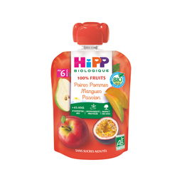 Gourde Poire Pomme Mangue Passion Bio (dès 6 mois)