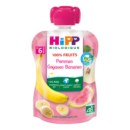 Gourde Pommes Goyaves Bananes Bio (dès 6 mois)