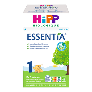 Lait 1 pour nourrissons essentia bio