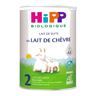 Lait infantile de chèvre - 2ème âge (6 à 10 mois) bio