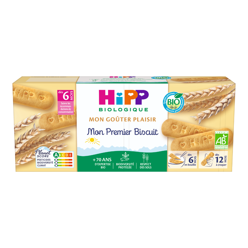 Mon premier biscuit bio (dès 6 mois)