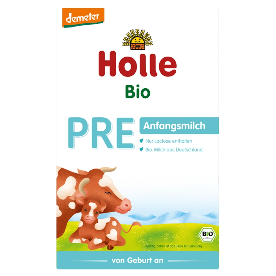Bio Anfangsmilch PRE, von Geburt an, demeter