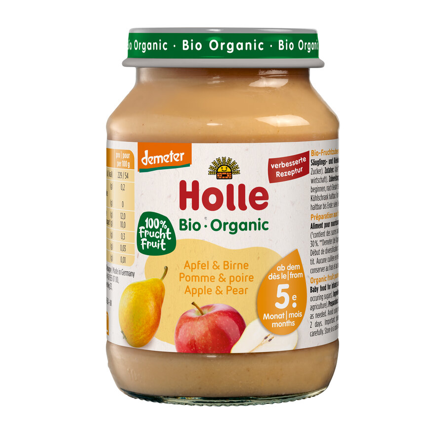 Bio Apfel & Birne, ab 5. Monat, demeter