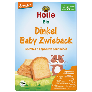 Bio Babyzwieback Dinkel, demeter, ab dem 6. Monat