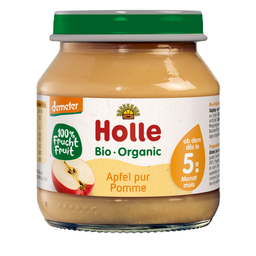 Bio Babybrei Apfel pur, demeter, ab 5. Monat